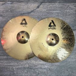 Paiste Alpha Medium Hats 14 Drums Cymbals  !! $120 Or Best Offer !!