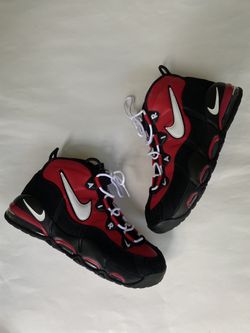 Nike Air Max Uptempo 95 - Black Red - Size 11.5- Retro OG Basketball Shoes