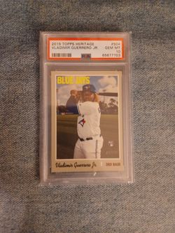 2019 Topps Heritage #504 Vladimir Guerrero Jr. Baseball Card 