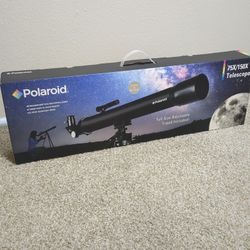 Polaroid Telescope 75X/150X – Tripod Included – Great Condition
