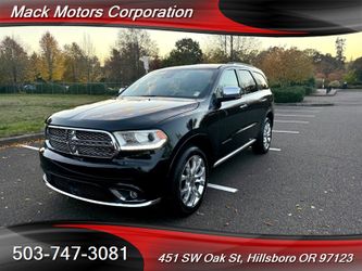 2016 Dodge Durango Citadel 3rd Row DVD's Loaded Navi back Up Cam