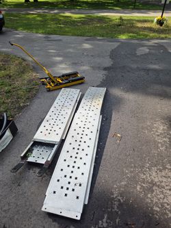 Aluminum atv loading ramps