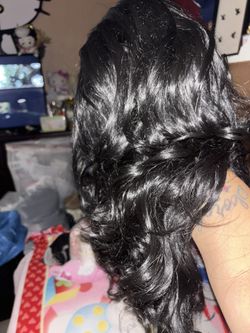 Full head wig Black 