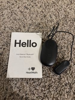 HeartMath Inner Balance Bluetooth sensor