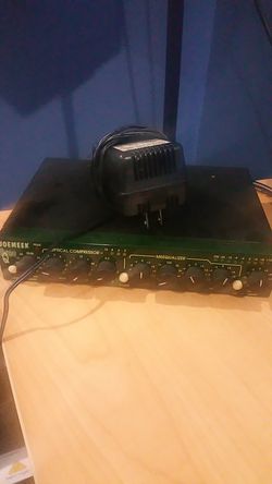 Mic preamp with EQ and Compressor