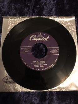 Tommy Sands - Teen-Age Crush / Hep Dee Hootie 1957 45RPM Capitol