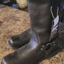 Leather Riding Boots 