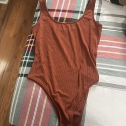 Brown Bodysuit 