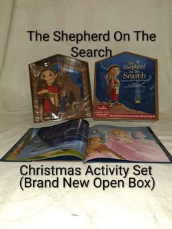 Brand New Open Box The Shepherd On The Search Christmas Activity Set