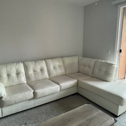 White Sectional Couch