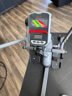 Sunny Health & Fitness Smart Recumbent Cross Trainer with Arm Exerciser