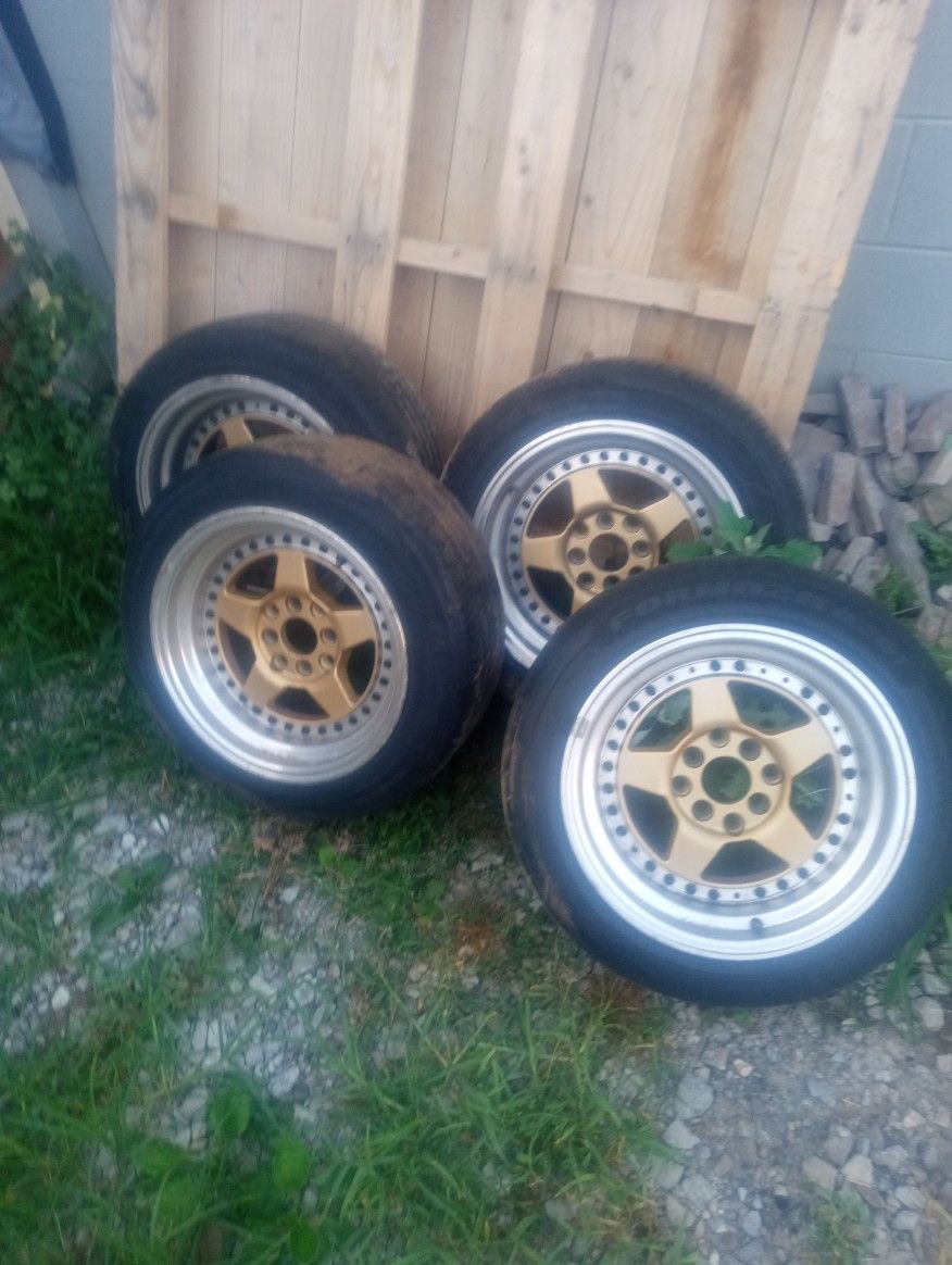 15 Inch Wheels Tires Are Great Condition And Rims