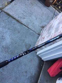 Tide water fishing pole