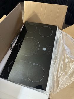 New Karienvir 36 Inch Electric Cooktop 5 Burner