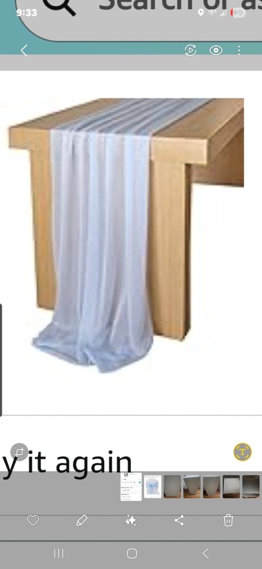 Sheer Table Runner