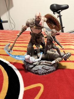 God Of War statue