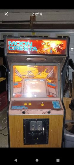 Vintage Moon Cresta Arcade Game