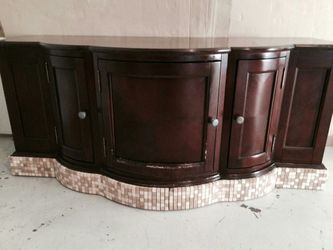 Really Nice Solid Wood TV Stand !