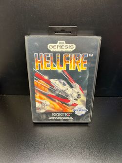 Hellfire (Sega Genesis) CIB Complete, Original And Tested Very Clean Condition