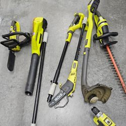 Ryobi Tools Set Power Tools
