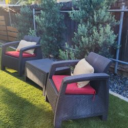 Outdoor Chairs and Table