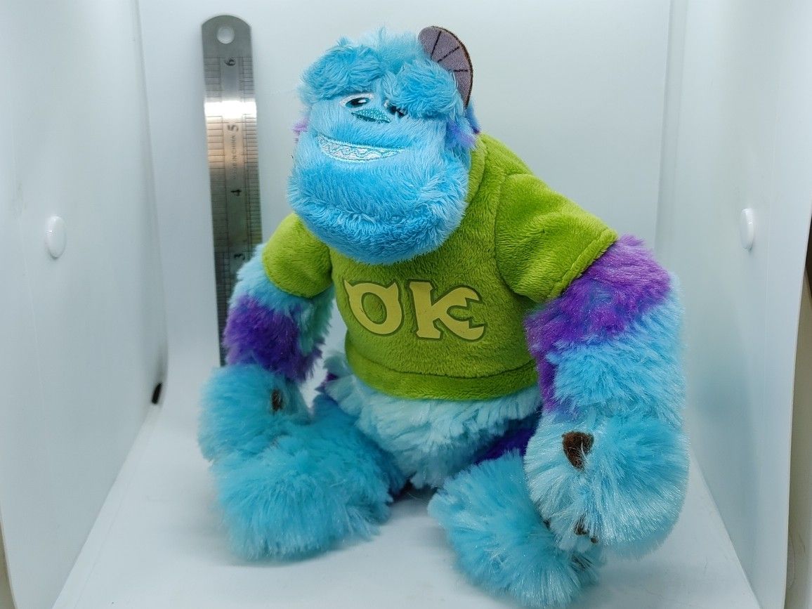 Disney Pixar Sulley Plush Doll Monsters University Inc 8" Kids Toy Play Home