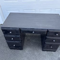 Solid Heavy Wood Desk