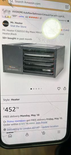 Garage or indoor heater