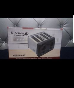 KITCHEN ELECTRICS 4 slice toaster