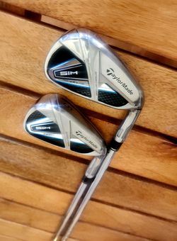 Taylormade⛳️Sim 5,6 Iron's🔥With Steel Stiff Shaft's...🌟