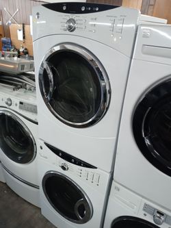 GE stackable front load washer and dryer set - Free delivery