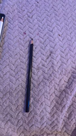 Singular Black Colored Pencil