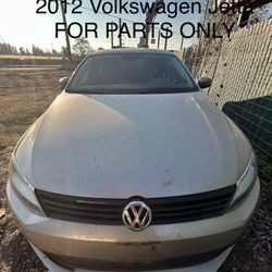 2012 Volkswagen jetta FOR PARTS ONLY