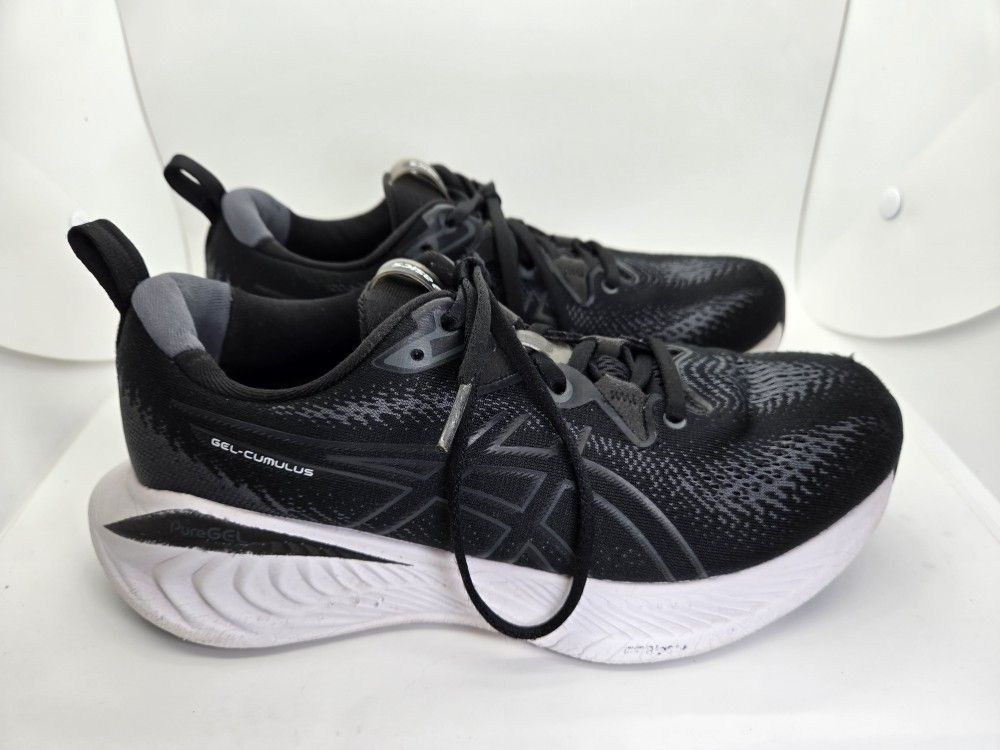Asics Gel-Cumulus 25 Shoes Women's 10 Black Running Athletic Workout Sneakers