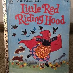 A Little Golden Book 1972 Little Red Riding Hood
