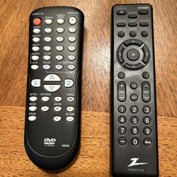 2 Remote Controls 