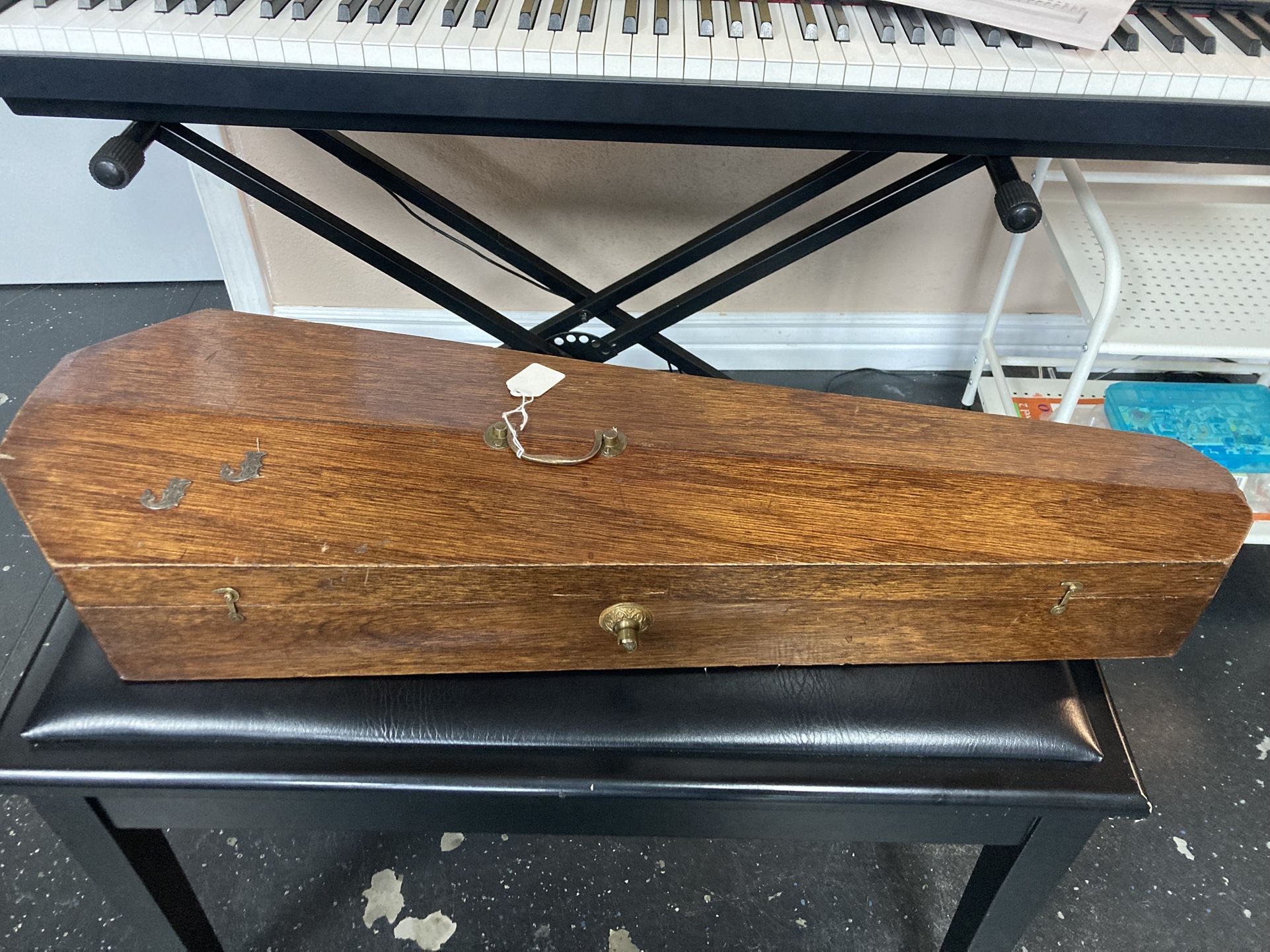 Antique Wooden Violin Case