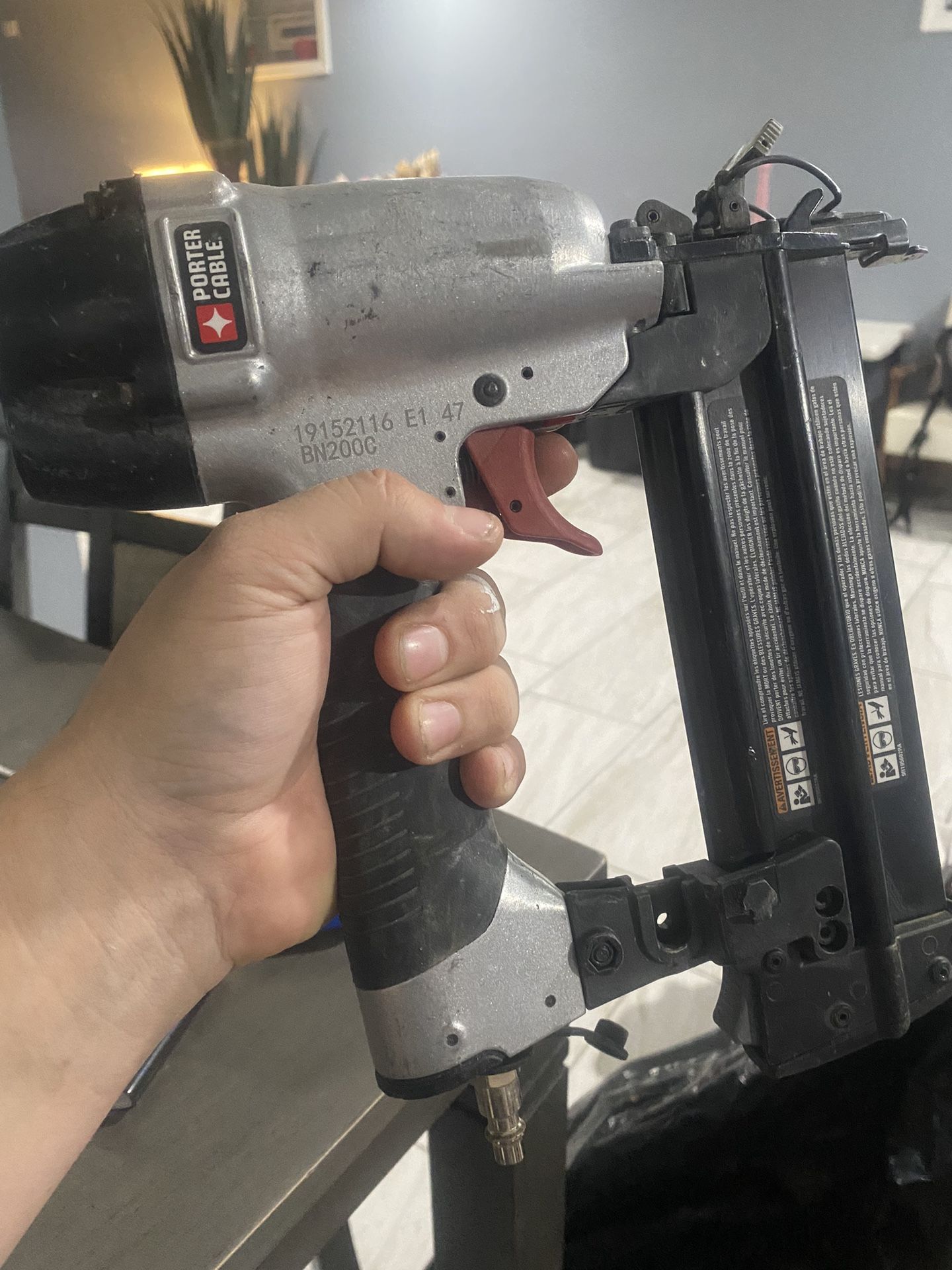 Porter cable Brad Nail Gun Used Works Great