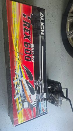 Rc helicopter trex nitro pro 600