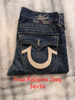 True Religion Jeans JOEY 34X32