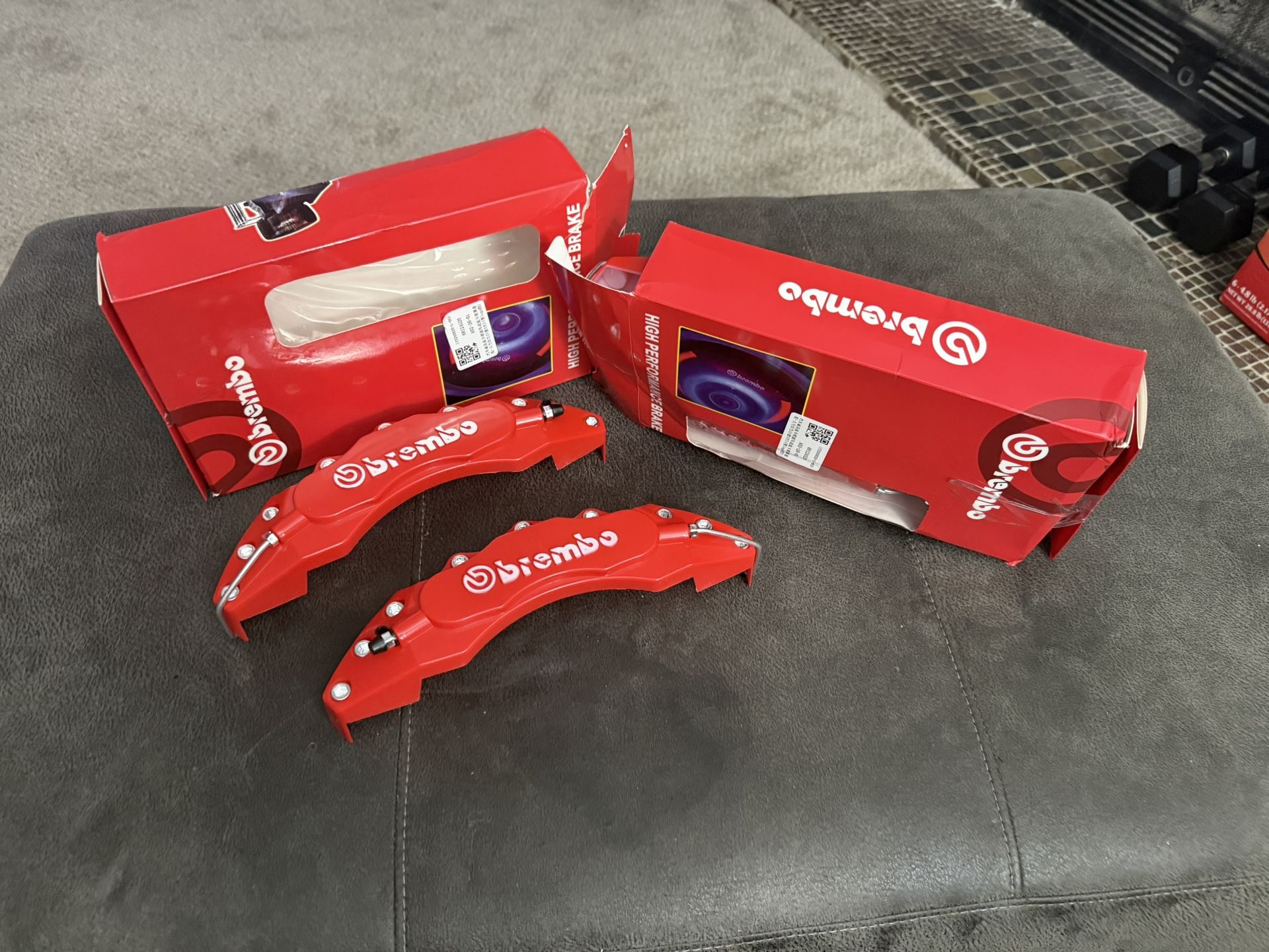 (RED)Brake Pad Covers for All Tesla