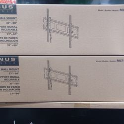 37" Up To 82" Led Tvs. Tilted Wallmount Brackets. Wholesale Prices AVAILABLE