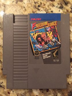 Nintendo NES Game: Freedom Force
