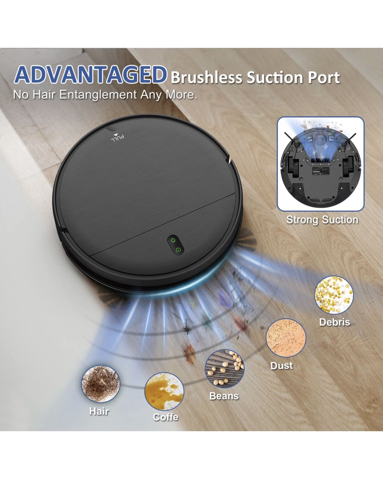 MAMMV BR151 Robot Vacuum
