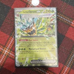 Pokemon Teal Mask Ogerpon EX