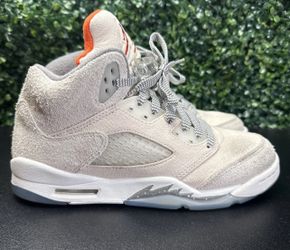 NIKE Air Jordan 5 Retro SE Craft GS Light Orewood Brown Kids Size 6.5 Y  Shoes