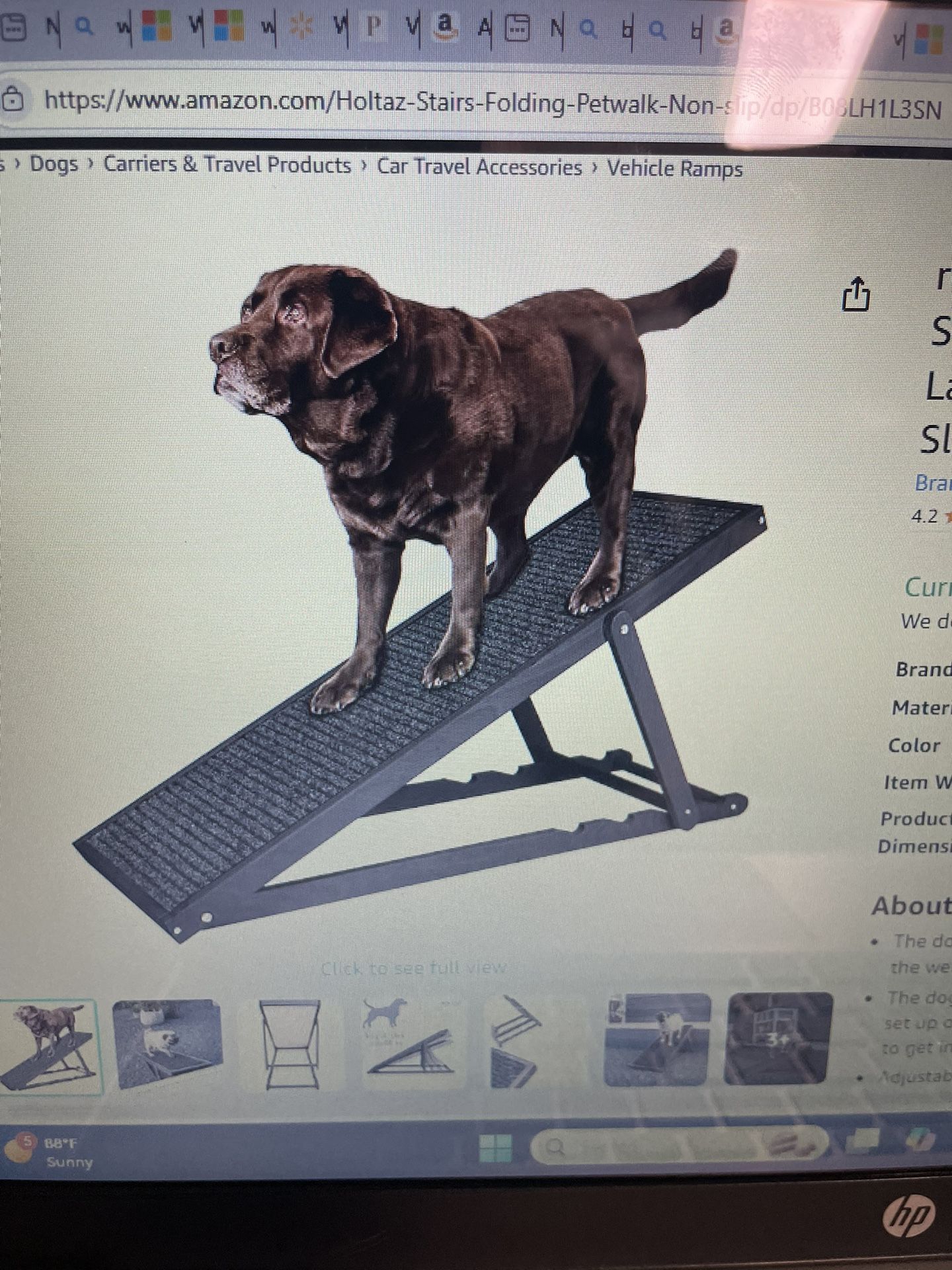Holtaz Pet Ramp
