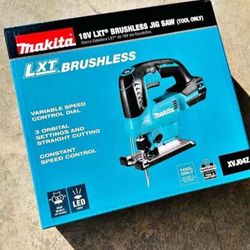 Makita New Jig Saw 18v Brushless 