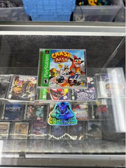 Crash Bash Ps1 $35 Gamehogs 11am-7pm