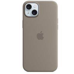 Apple iPhone 15 Plus Silicone Case with MagSafe - Clay